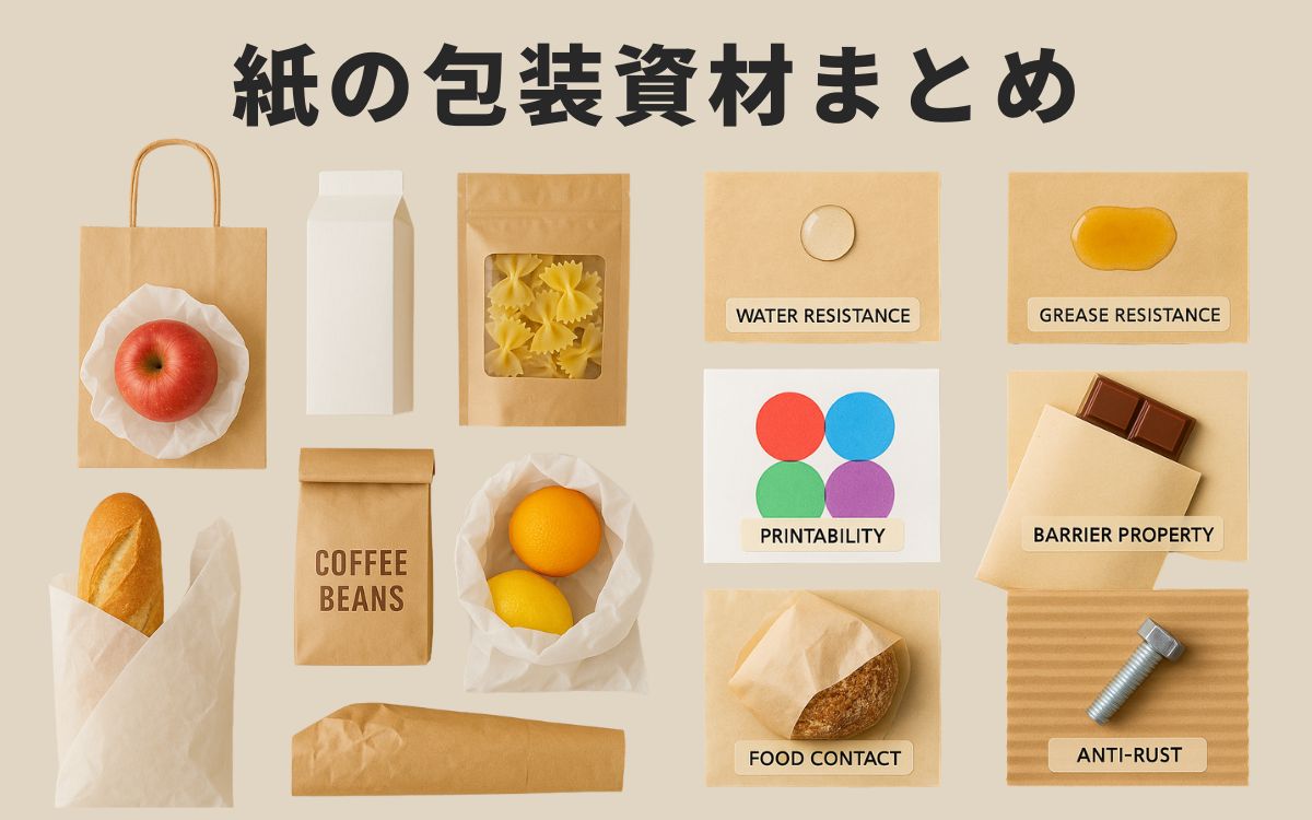 紙の包装資材まとめ】企業に選ばれる脱プラ時代の包装選び | 機能紙  