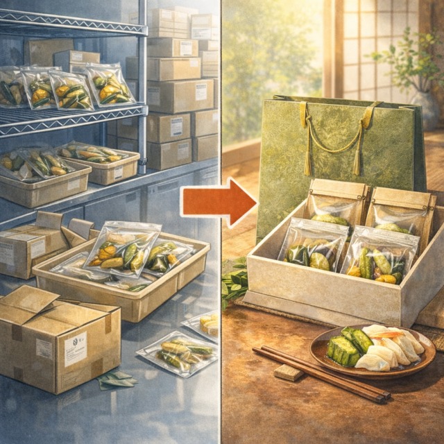 プラスチック包装から紙製パッケージへ切り替え画像