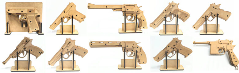 ゴム銃 オリジナル木製銃 インテリアに最適 木製銃 | 株式会社 田村商店
