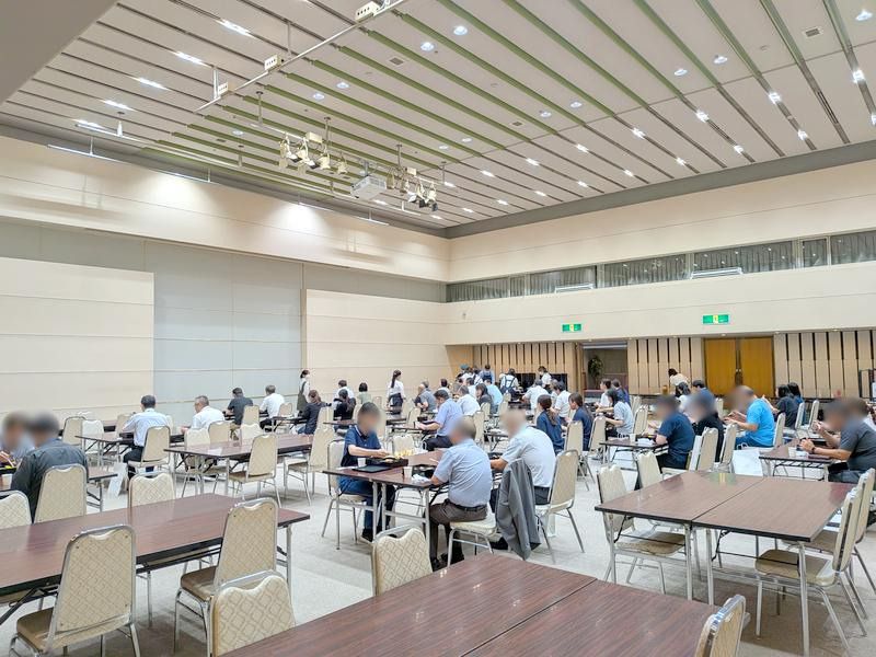 昼食会場